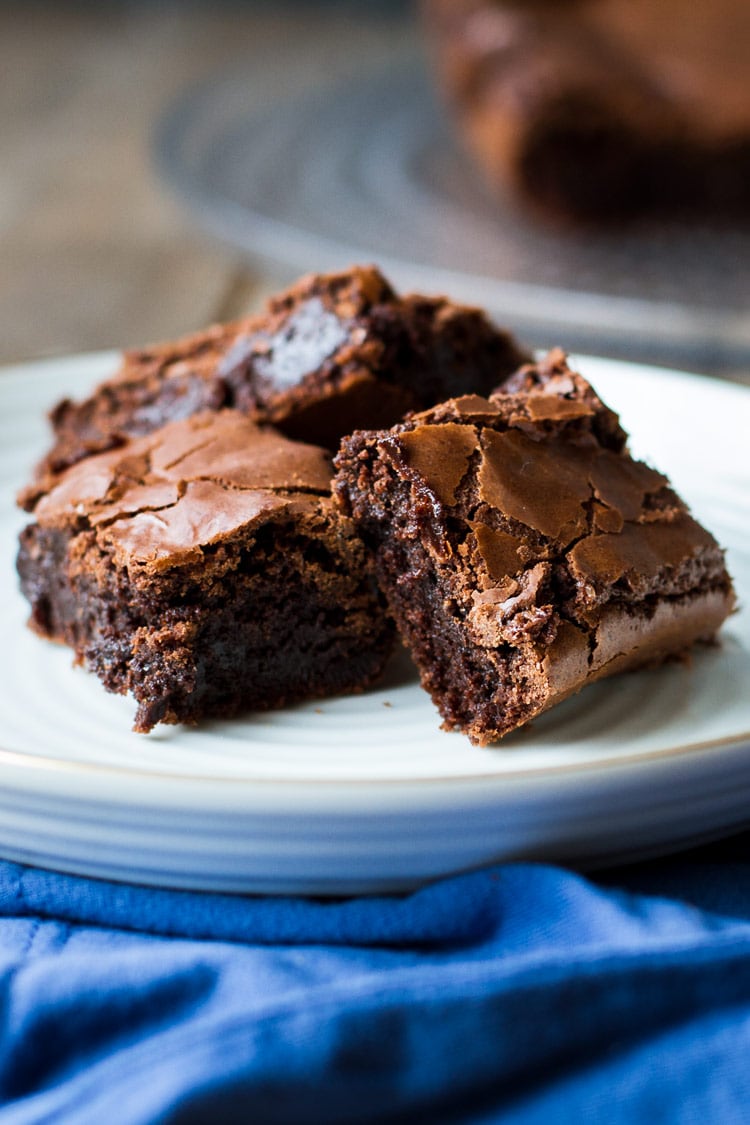 how to make low fat brownies from scratch