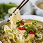 Skinny Thai Chicken Noodle Soup