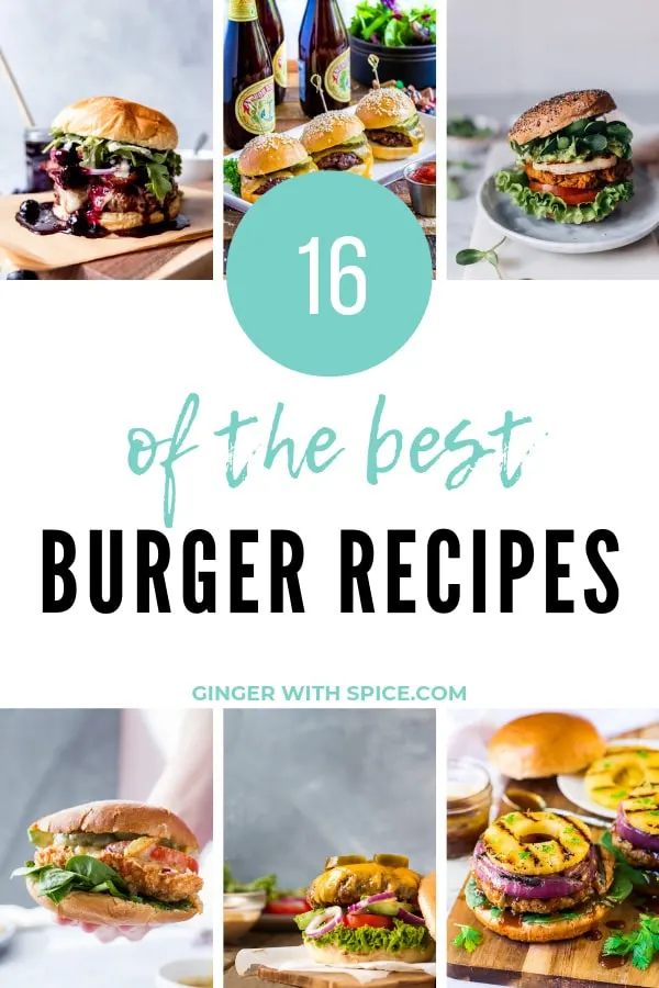 The Best Burger Recipes Pinterest Pin
