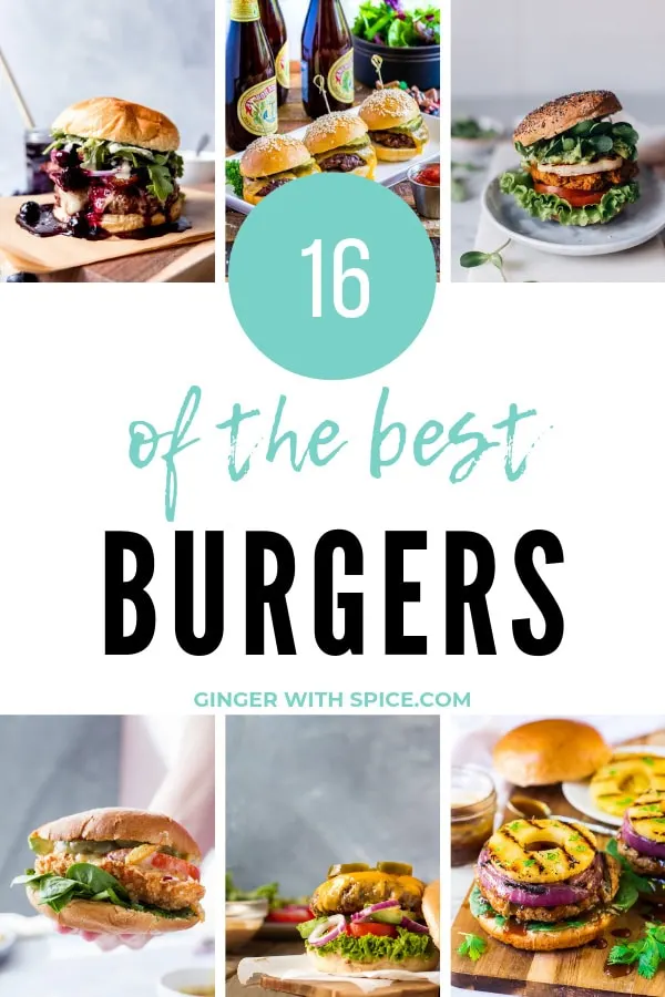 The Best Burgers Pinterest Pin.