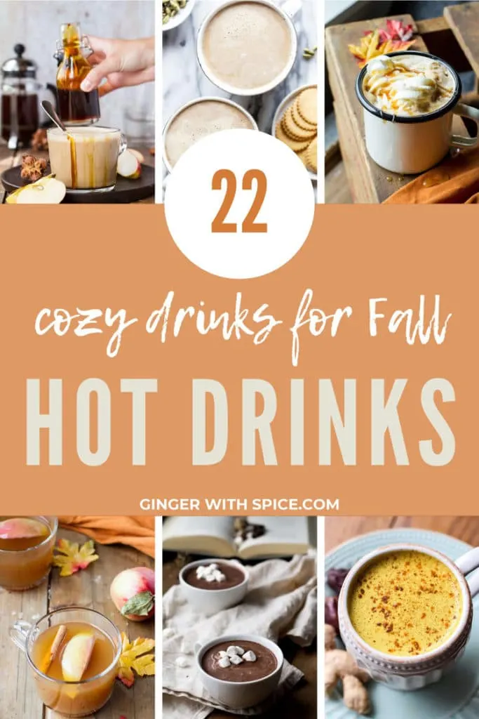 22 Cozy Hot Drinks for Fall Pinterest Pin 5.