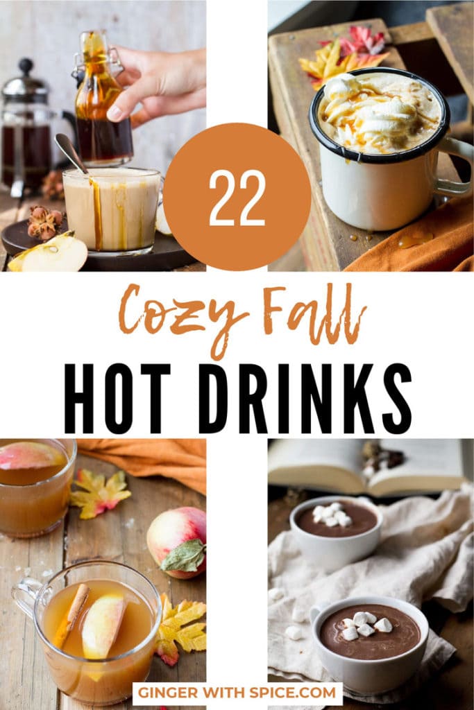 Cozy Hot Drinks for Fall Pinterest Pin 6.