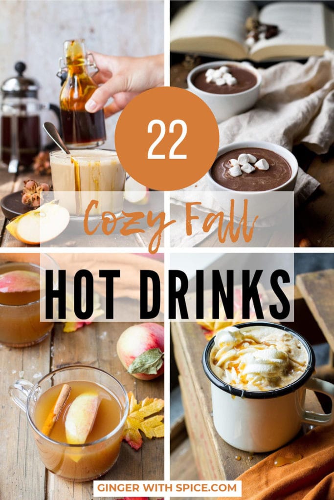 22 Cozy Hot Drinks for Fall Pinterest Pin 4.