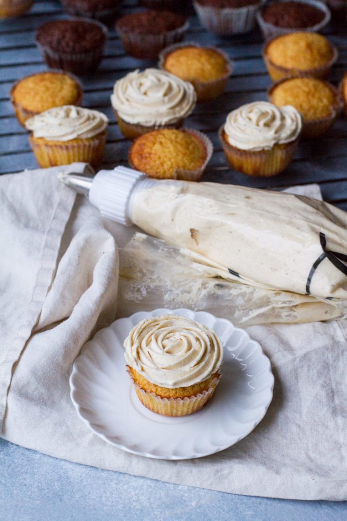 How to Make Spiced Brown Buttercream Frosting Ginger with Spice