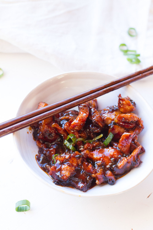 Sweet and Spicy Sriracha Honey Glazed Pork - Ginger with Spice