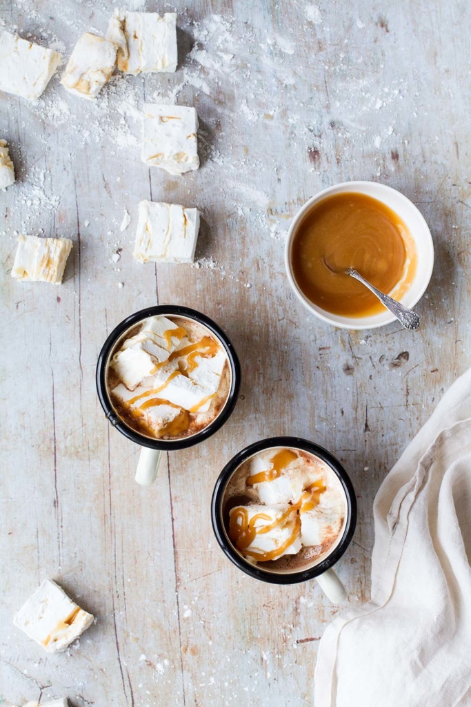 Homemade Salted Caramel Marshmallows Recipe Ginger with Spice