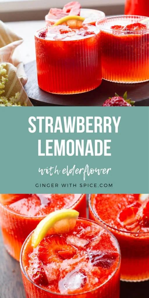 Two images from the post and white text overlay on a turquoise background in the middle.