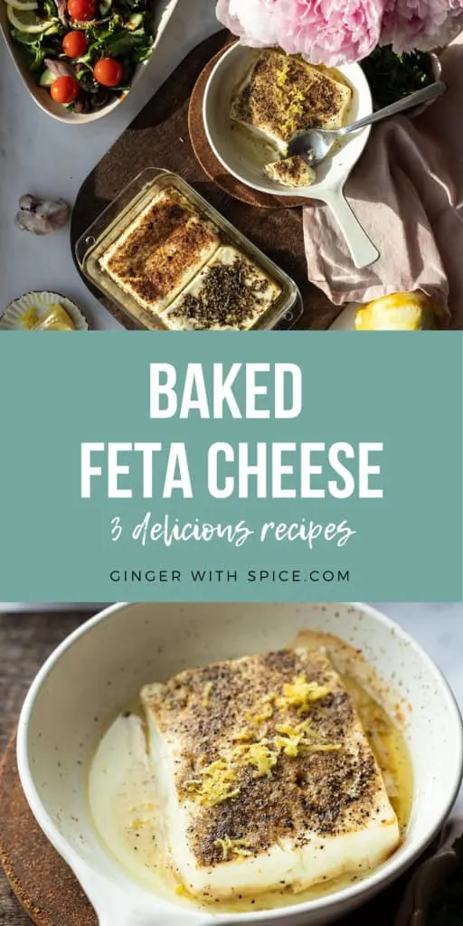 Two images from the post and title text in the middle over a turquoise banner. Pinterest pin.