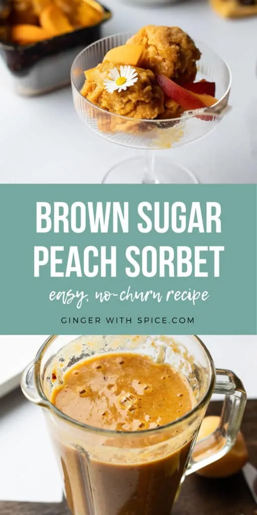 Pinterest pin with two images from the post and text overlay in the middle.