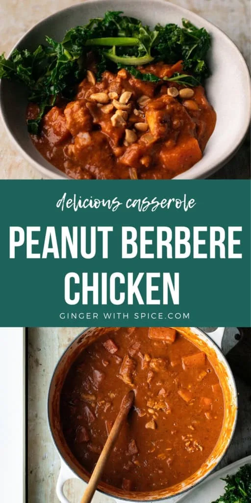 Two images from the post and white title text over a green background in the middle. Pinterest pin.