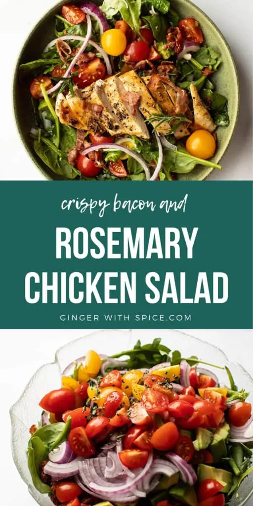 Two images from the post and white text overlay on a green background in the middle. Pinterest pin.