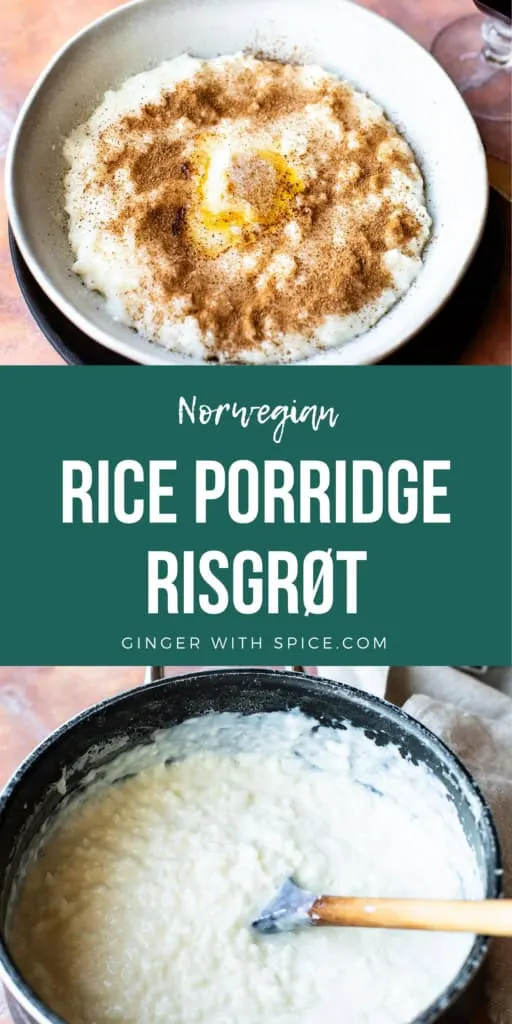 Two images from the post and white text overlay in the middle over a green background. Pinterest pin.