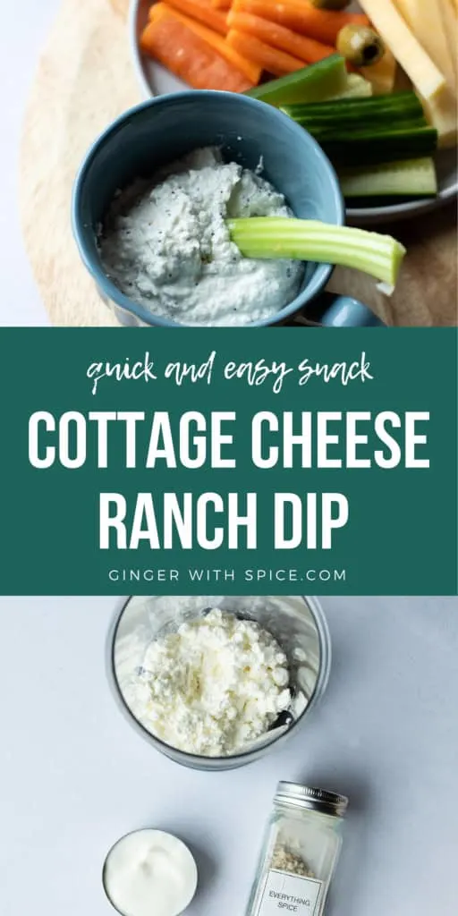 Two images from the post and white text overlay in the middle on a green background. Pinterest pin.